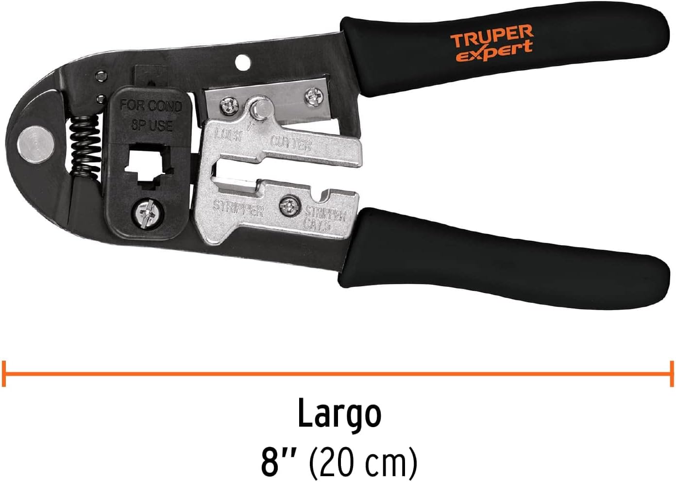 8 Modular Plug Crimping Tool