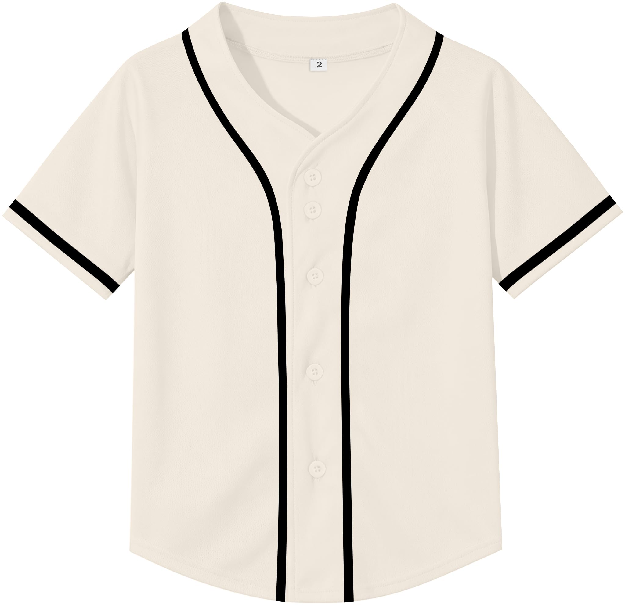 Yuji Itadori Kids Baseball Jersey Button Boys Short Sleeve T-Shirts Hip Hop Fashion Casual Sports Solid Color Shirt