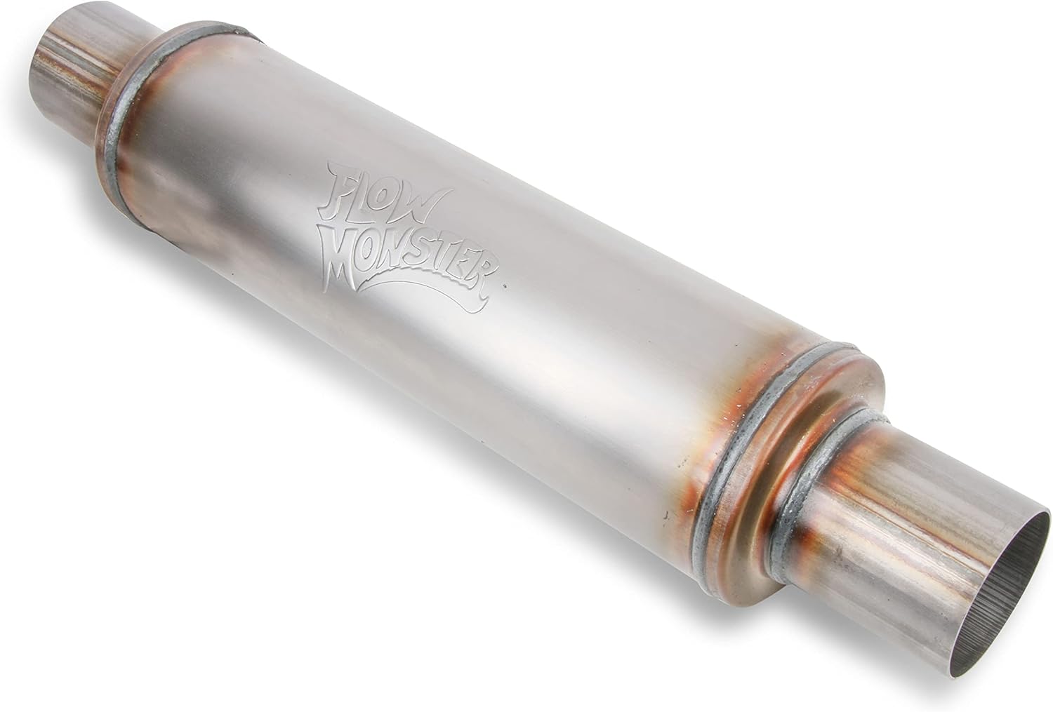 Flowmonster 10416-FM 409Ss Round Case Absorption Muffler