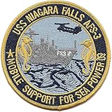USS Niagara Falls AFS-3 Combat Stores Ship Patch