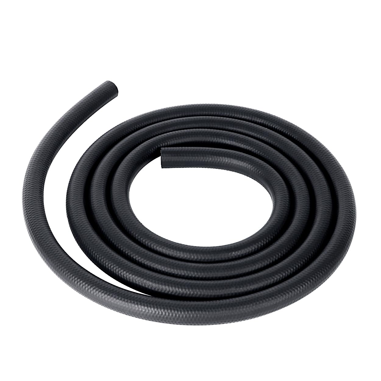 LokoCar Rubber Fuel Hose Line Push Lock 3/4" ID SAE 30R7 NBR 5ft 300PSI Black