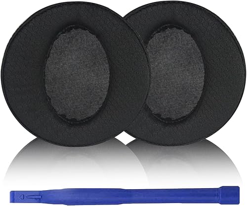 Vista 9 de Almohadillas de repuesto de ajuste rápido para Sony MDR-XB950BT XB950B1 XB950N1 XB950AP, auriculares inalámbricos Bluetooth para juegos, Malla