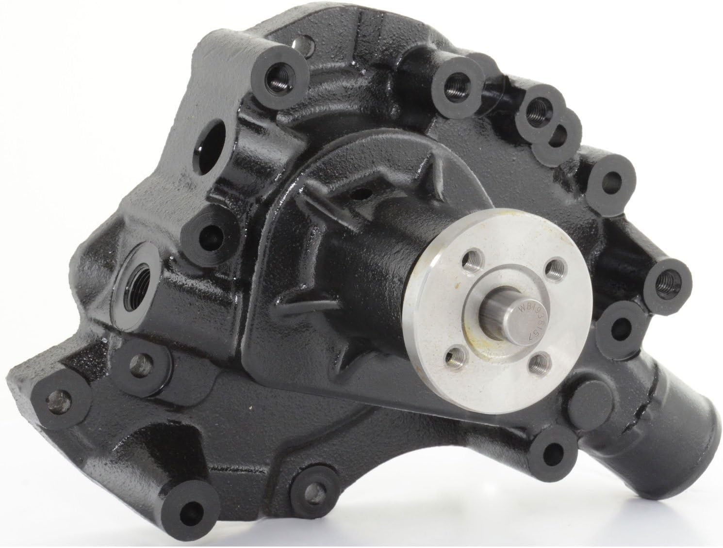 JEGS 51042 High-Flow Water Pump 1970-1979 Ford 351C/M & 400 Driver Side Inlet Bl