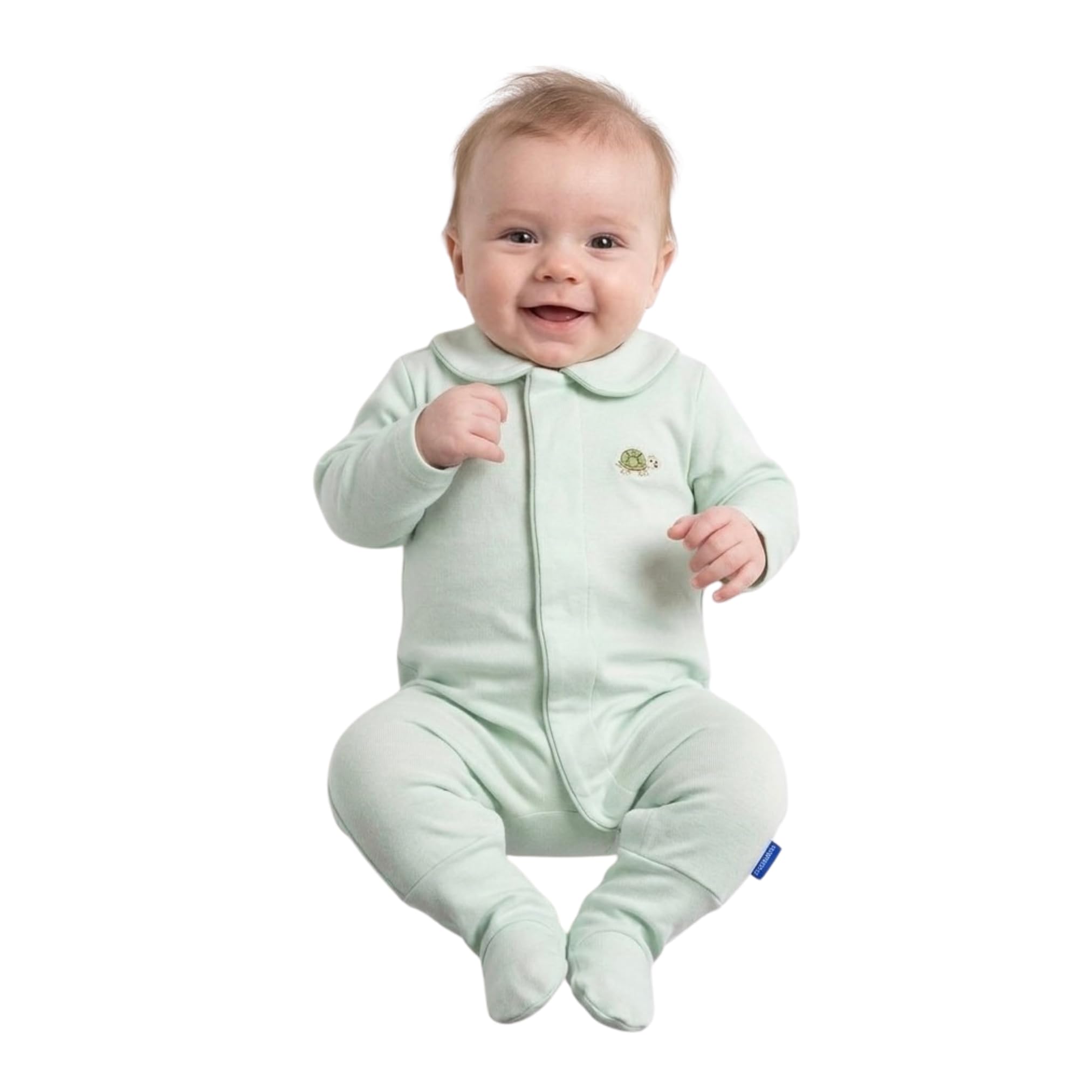 Pijama Bebé Cierre Magnético Integrado para Cambio Fácil y Práctico, Algodón 100% Orgánico, Pies Convertibles, Pelele Entero Suave