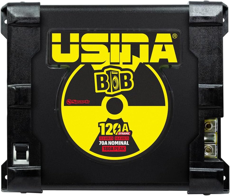 Usina Bob 12V 120A Dynamic Bivolt Automotive Power Supply - Car Stereo and Bob Box