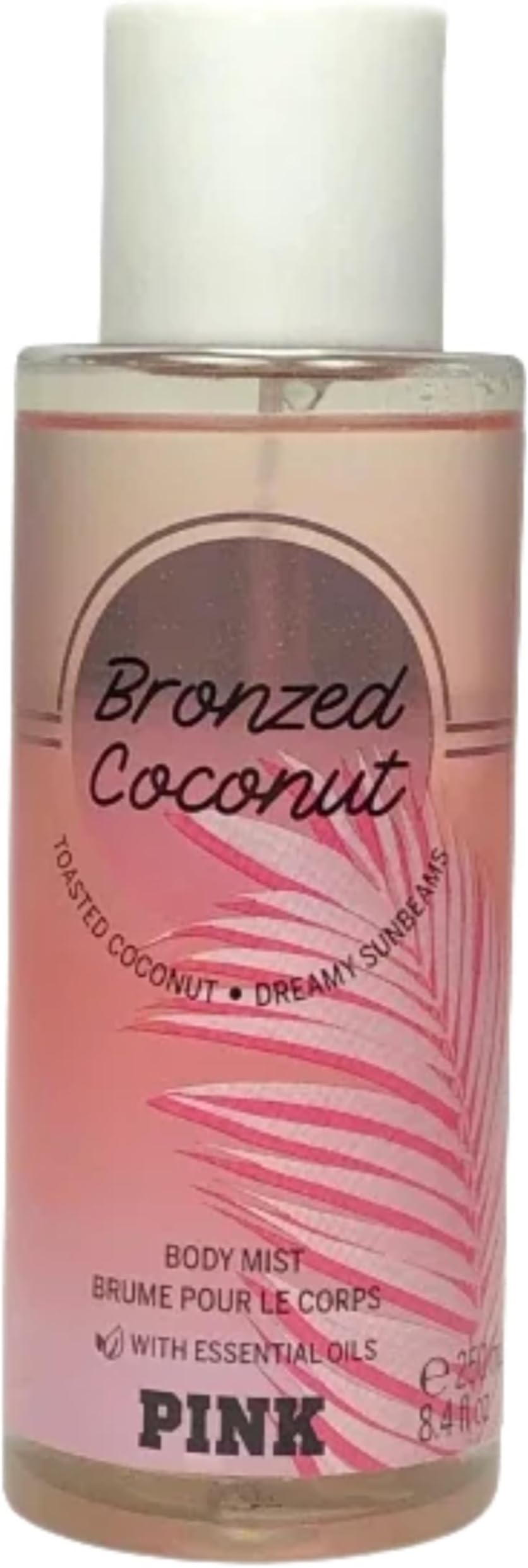 Pink Bronzed Coconut Mist for Women, 8.4 Ounce (Bronzed Coconut)