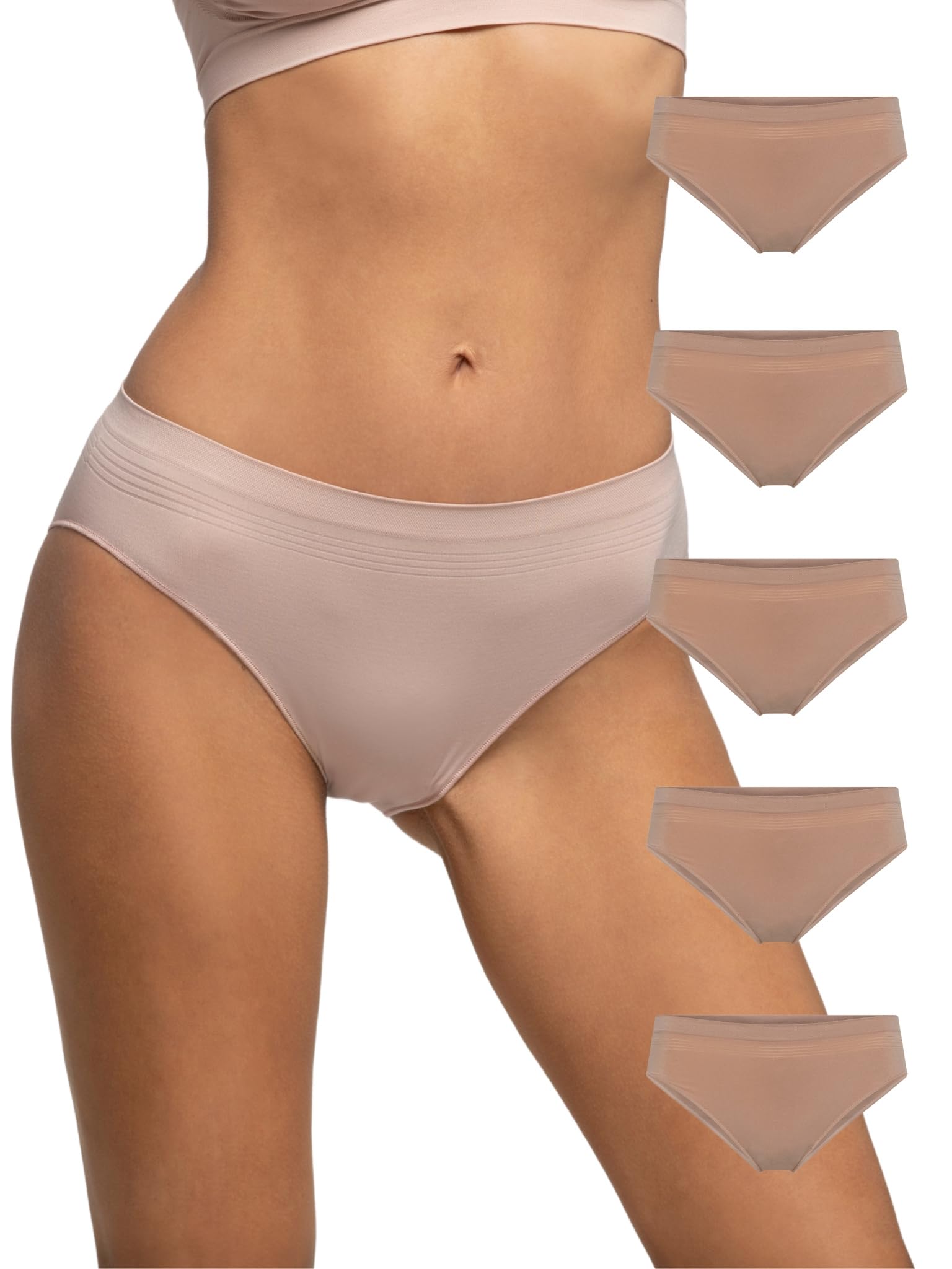 Intimo Comfort Quotidiano Slip Donna In Microfibra Senza Cuciture