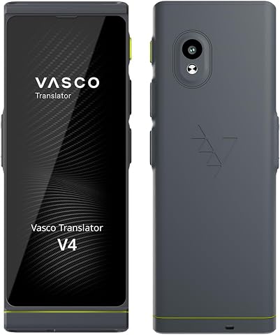 Vasco Electronics V4 Language Translator Device | 108 Languages | Free Lifetime Internet in Almost 200 Countries | Model 2022