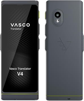 Vasco Translator V4 | Voice Translator | 108 Languages for about 200 Countries and Regions | Free Lifetime Communication Fee, No Replacement Required