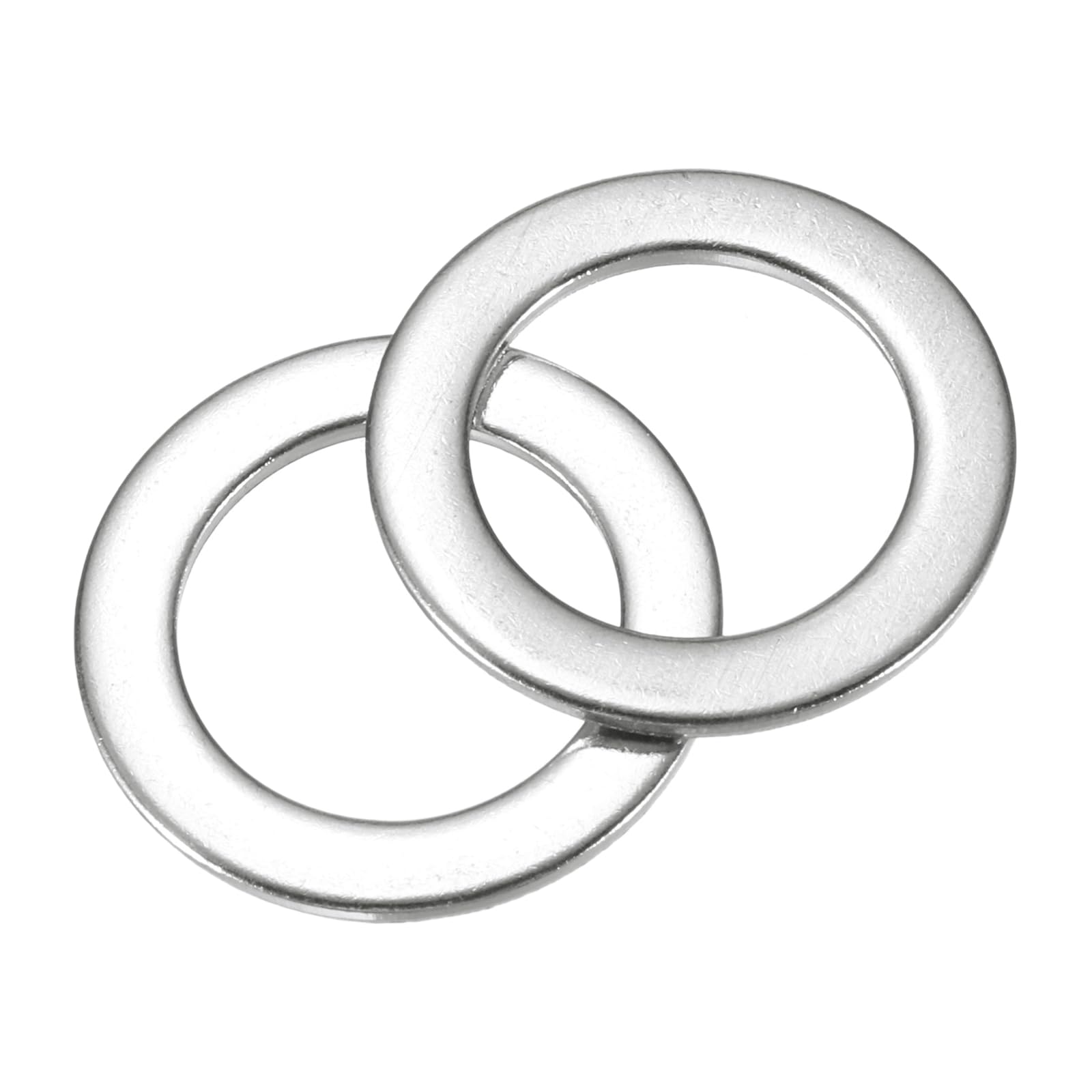 80 Rondelles Plates Inox 304 M12 12mm Intérieur 20mm Extérieur 0.5mm épaisseur