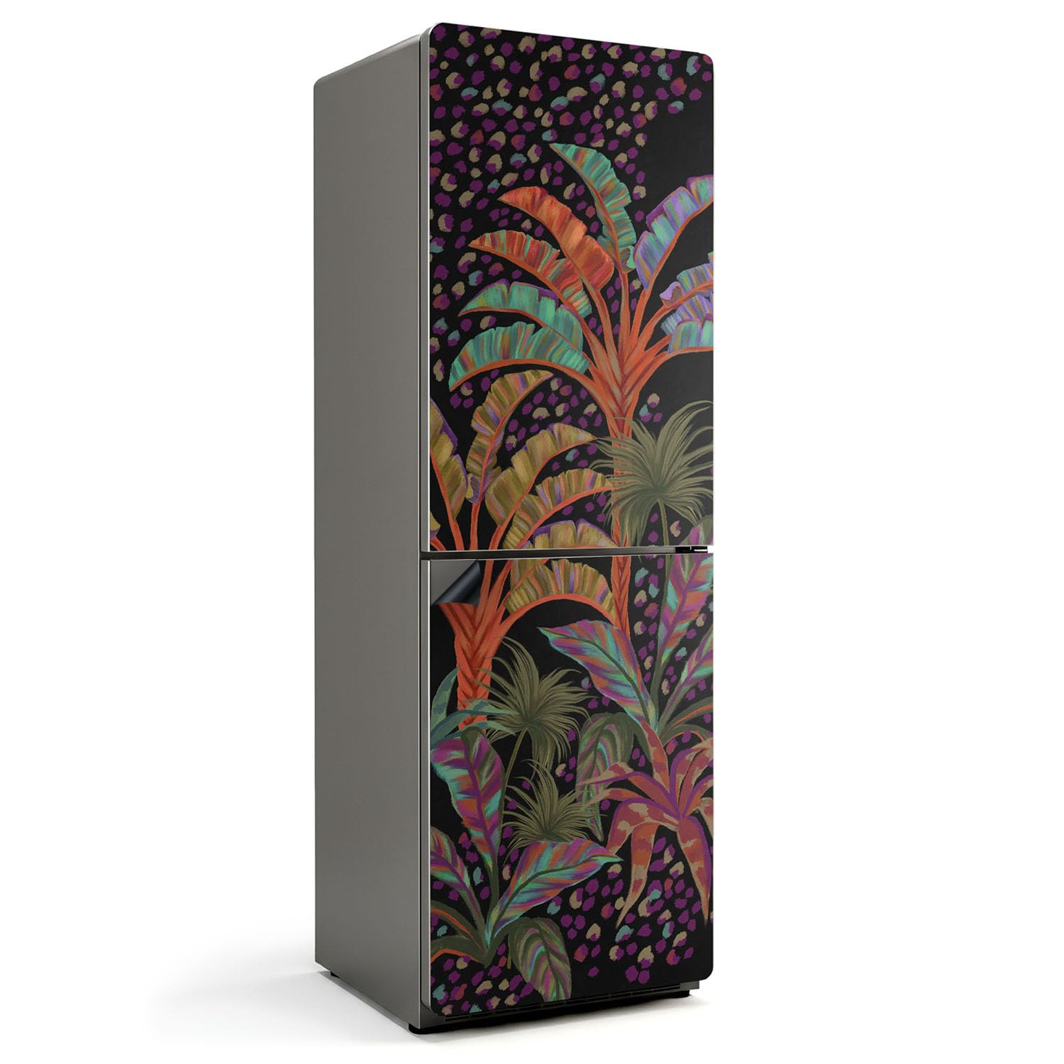 Tapis Magnétique Finition Mate 60x180 cm Qualité Durable et Design Plantes Tropicales