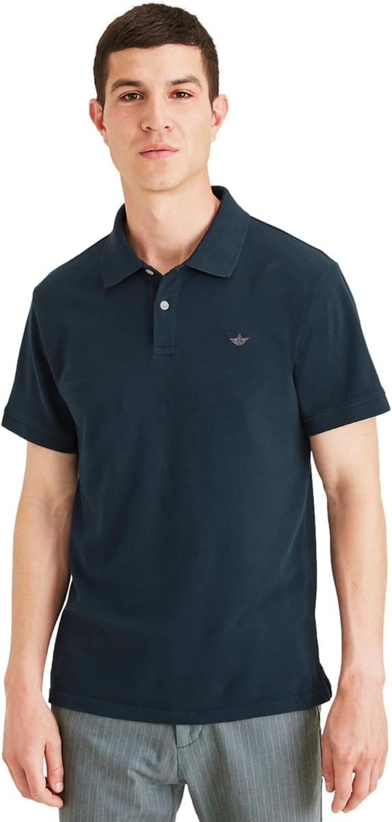 Men's Slim Fit Short Sleeve Polo