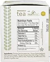 Vista 2 de Té Brassica Té Verde Sencha descafeinado con truebroc, 16 bolsitas de té