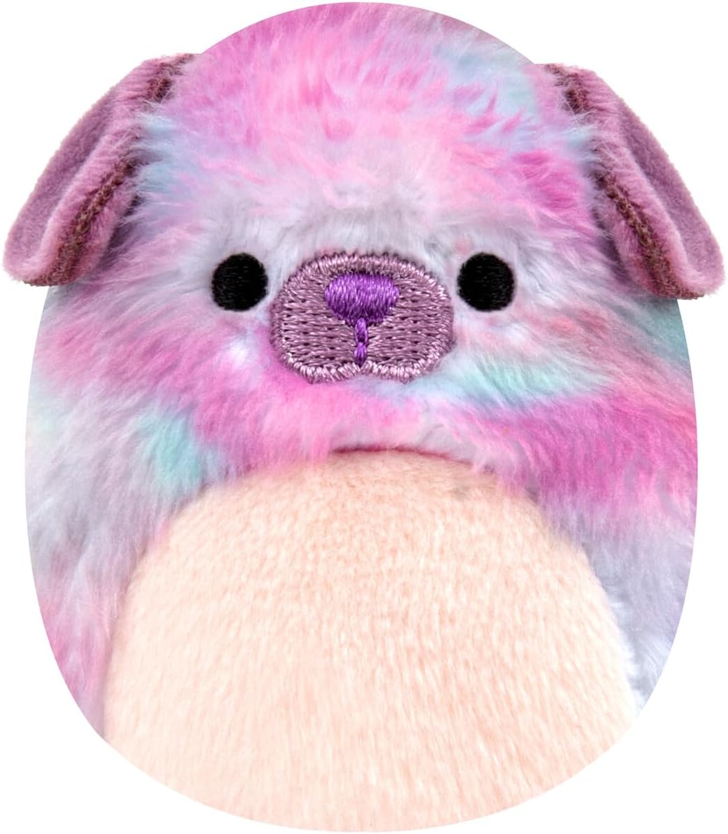 Squishville by Original Squishmallows Purple Pals Squad Plush - Six 2-Inch Squishmallows Plush Including Bashira, Mollie, Carlota, Patrick, Rida, and Jazzy - Toys for Kids