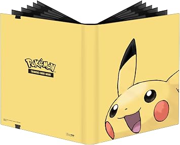 Ultra PRO-2025 Pikachu 9-Pocket PRO Binder for Pokemon Cards & Standard Size Cards, Holds up to 360 Cards in Ultra PRO 9-Pocket Pages