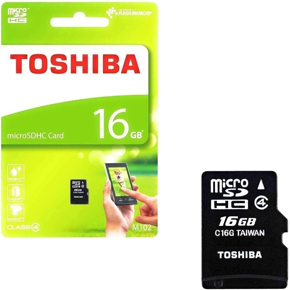 Toshiba 16GB Micro SD Memory Card