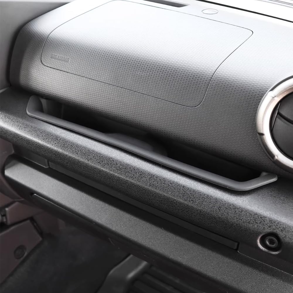 Suzuki Premium Silicone Passenger Side Storage Box for Jimny JB64 JB74, Hidden Grab Handle Organizer, Universal for 2/3-Door & 4/5-Door, Interior Accessory 2019-2026