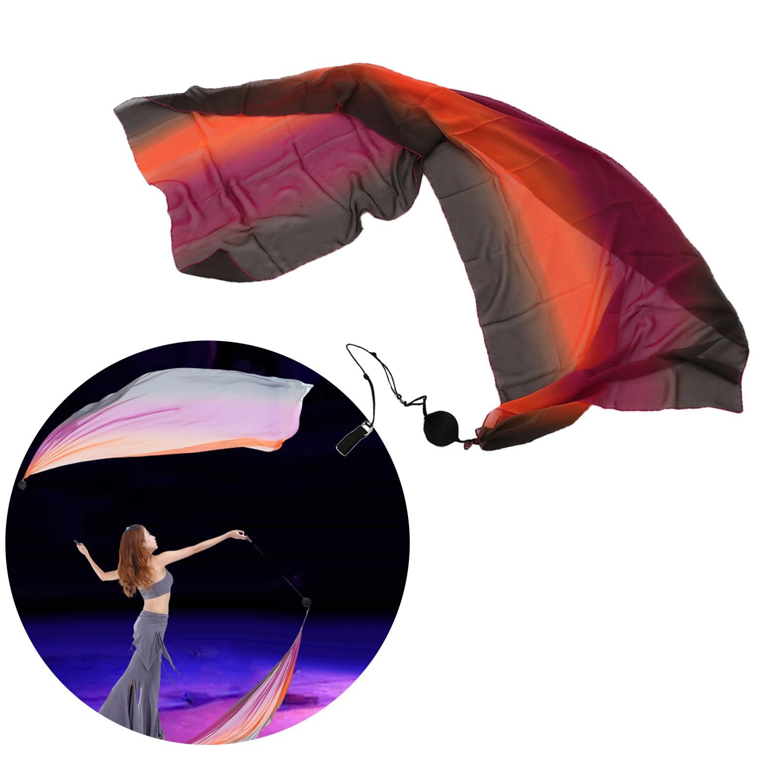 Kit de Bolas de Poi de Seda para Espectáculos de Danza — view 7