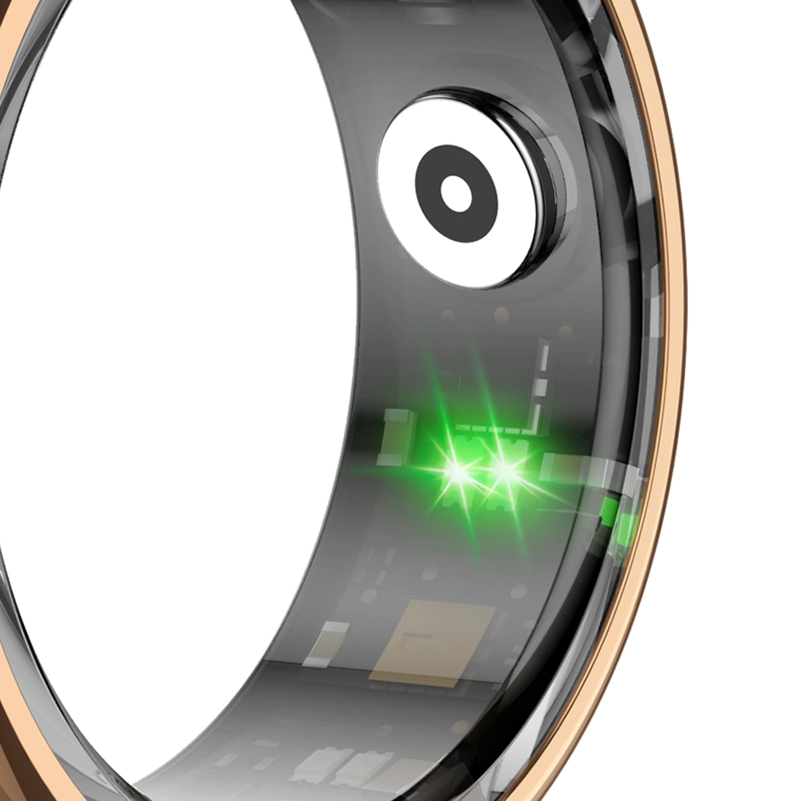 Sxhlseller Anillo Inteligente de Seguimiento de Salud, Anillo de Seguimiento de Actividad Física con Monitoreo del Sueño, Podómetro de Anillo de Seguimiento de Actividad Física Resistente Al