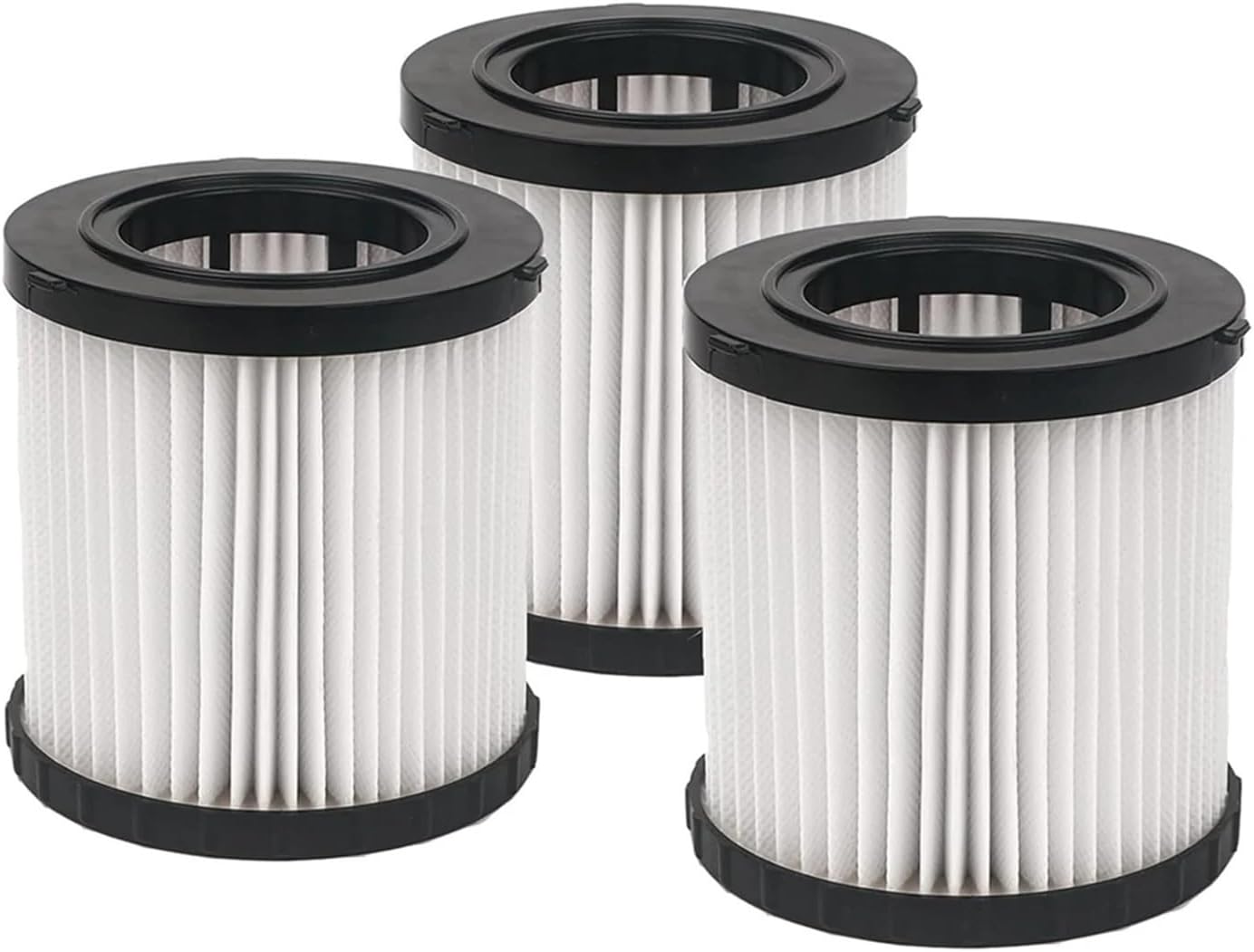 3PCS DCV5801H HEPA Filter Compatible With DeWalt Shop Vac, DCV580/DCV581H/DCV5801H Wet/Dry Vacuum Cartridge Filters
