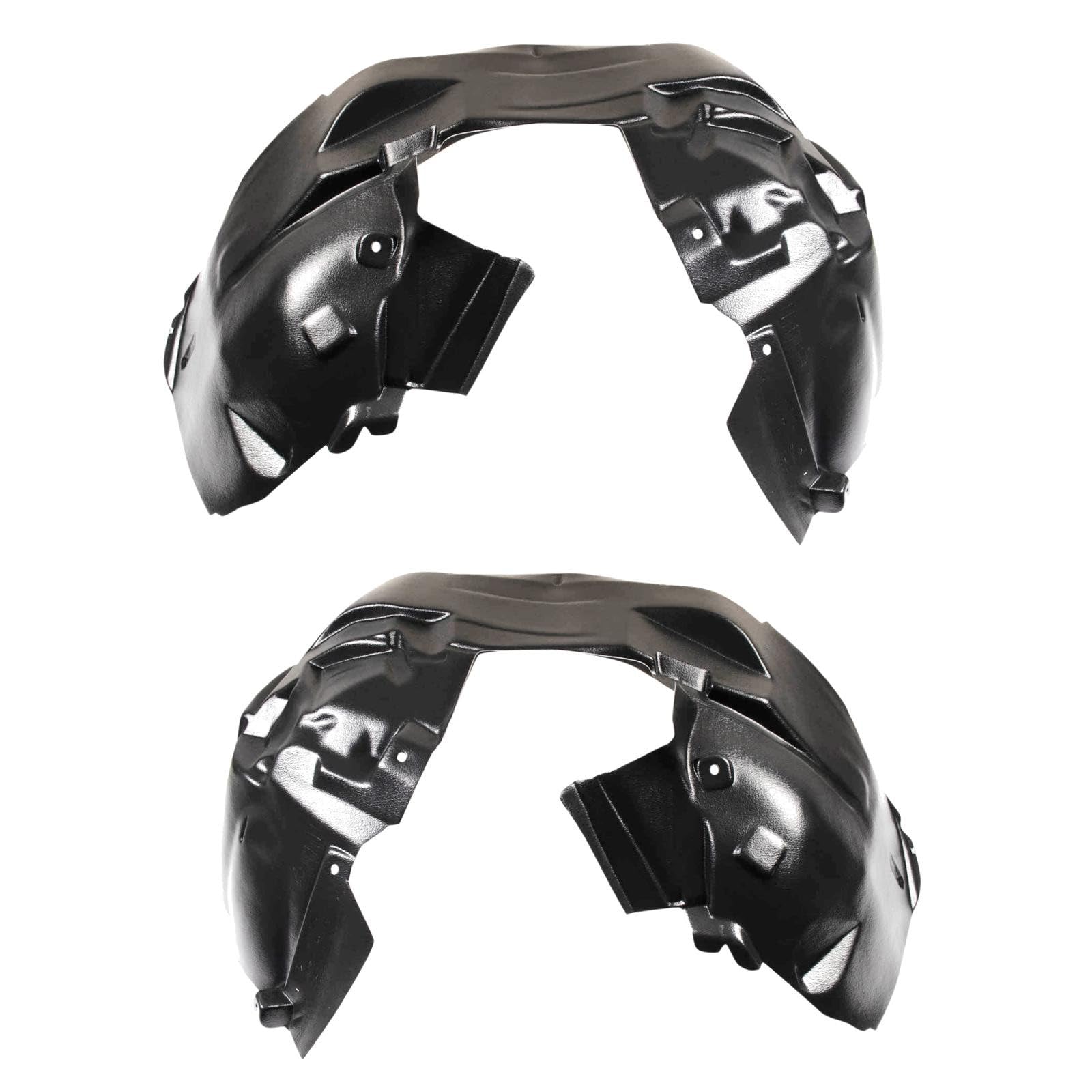 TRQ Front Inner Fender Liner Set | For 2015-2018 Jeep Renegade CH1248184 CH1249184