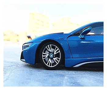 Amazon.co.jp: 1:18 BMW I8 ブルー コンセプト カー スーパー
