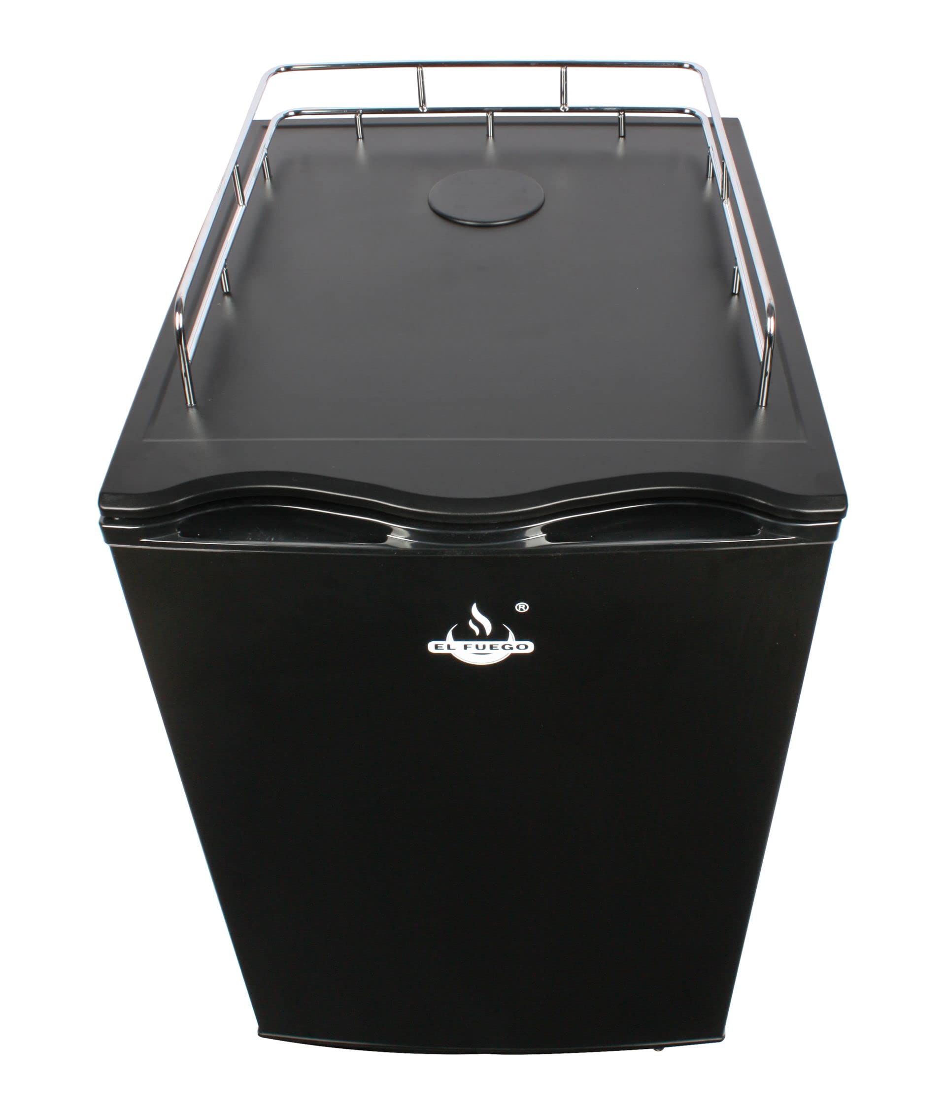 El Fuego® Bierfasskühler mit Zapfanlage, inkl. vollständigem Montageset und Gasflasche, mit Rädern, Bierkühler, Bierzapfanlage, Outdoorküche, BBQ, Bierfass, AY 5992