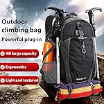 40L Waterproof Lightweight Hiking,Camping,Travel Backpack for Men Women - Image 5