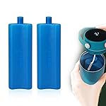 YOUSHARES Ice Packs for Insulin Cooler Travel Case, TSA Approved Ice Box for Medicine Travel Cool Bag, Keep Insulin Pen Cooling 24h for Diabetic Supplies (2PCS)