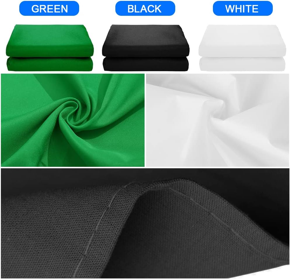 Hоt Dеаlѕ Mountdog Green Screen Backdrop Stand, 8.5 X 10ft/2.6X 3M Background Stand Support System with 3 Backdrops (White, Black, Green Screen) for Product Photography and Video Shooting, Portrait Nеw Dеаl Mountdog Green Screen Backdrop Stand, 8.5 X 10ft/2.6X 3M Background Stand Support System with 3 Backdrops (White, Black, Green Screen) for Product Photography and Video Shooting, Portrait