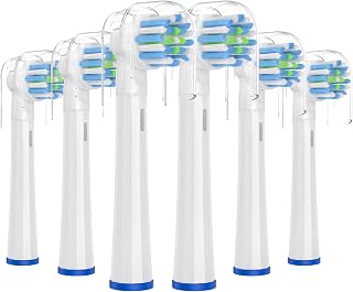 Replacement Heads Compatible with Oral B Braun, Sensitive Electric Toothbrush Heads Precision Refills for 7000, Sensitive Gum Care, Gentle Clean, OralB Pro 1000, 9600, 500, 3000, 8000