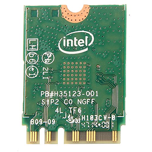 Image of Intel 3165 3165NGW 3165AC Dual Band Wireless AC + Bluetooth4.0 Mini NGFF wifi card 802.11AC 3165 Wireless Wifi Card