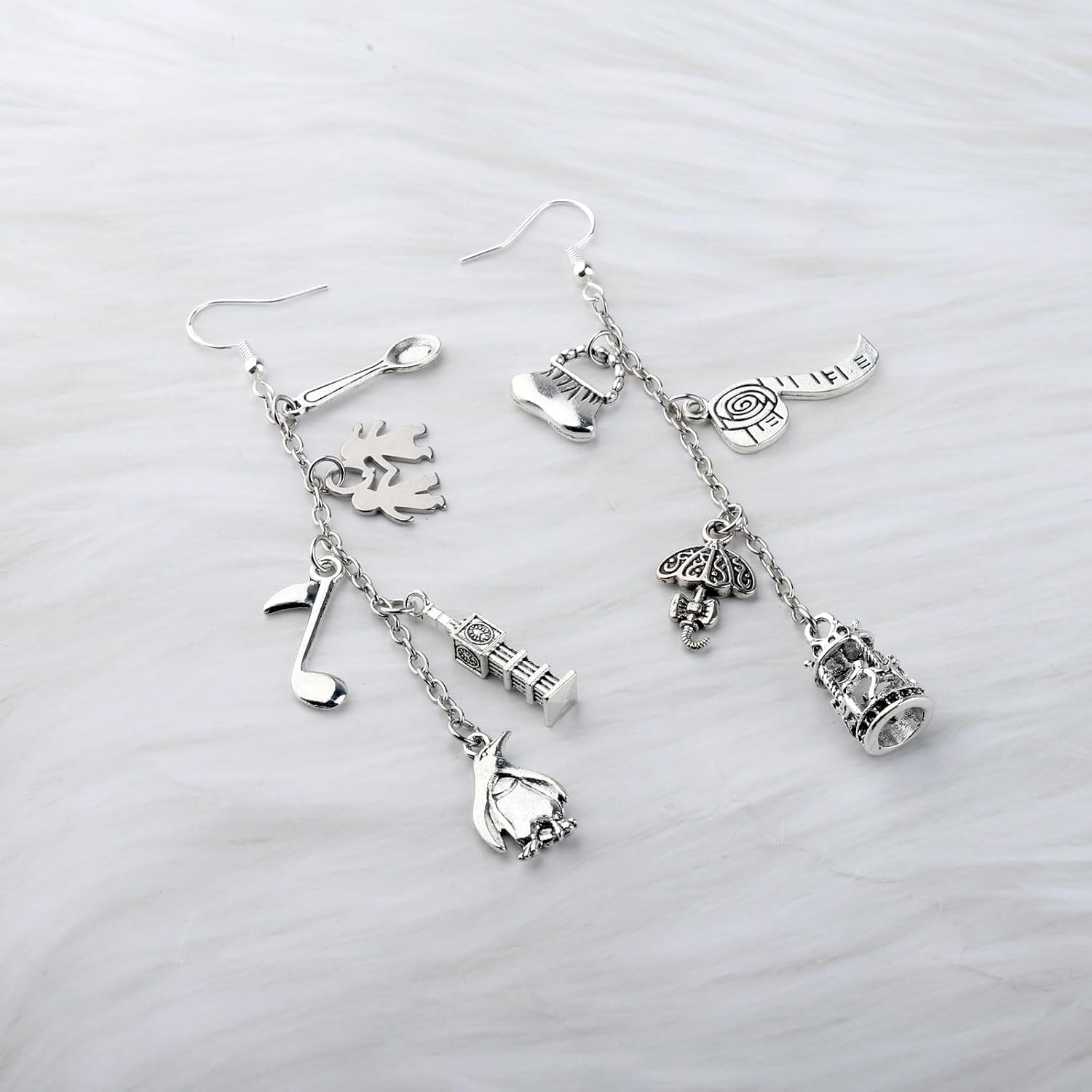 OKEYCH Movie Inspired Gift Movie Elements Earrings Jewelry Musical Fantasy Movie Merch image 3