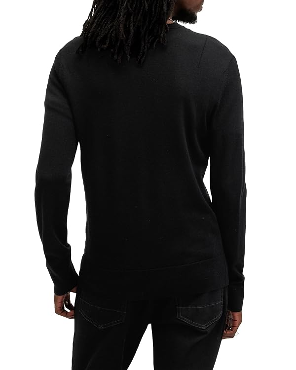 AllSaints mode merino crew Black by AllSaints - Image 4