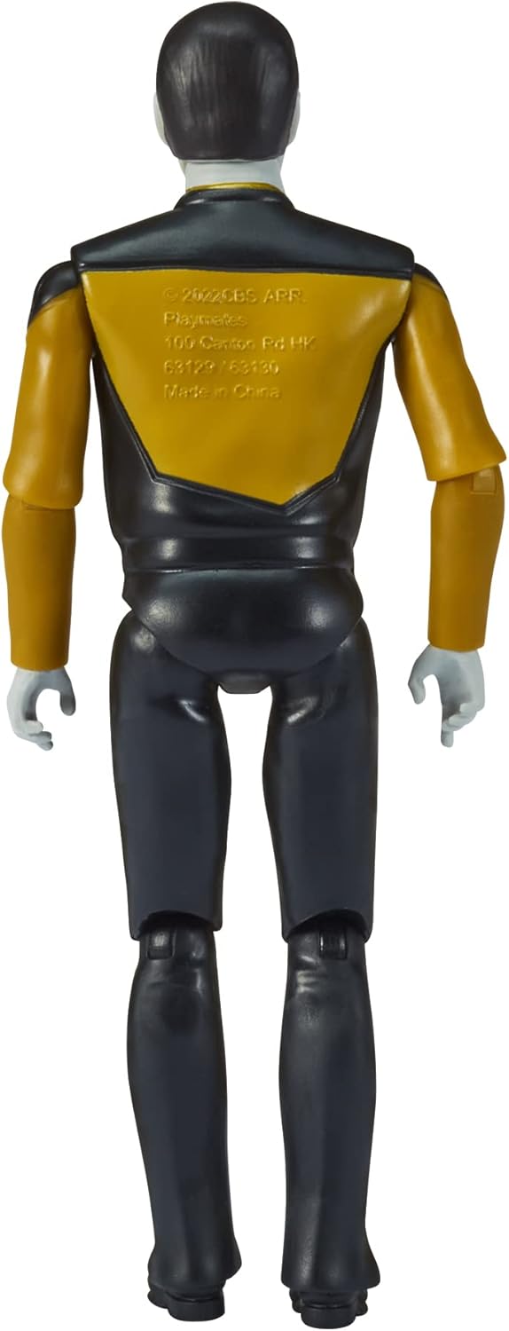 Playmates Toys Star Trek Universe: 5" Lt. Commander Data “Next Generation” Action Figure with Accessories, Multi