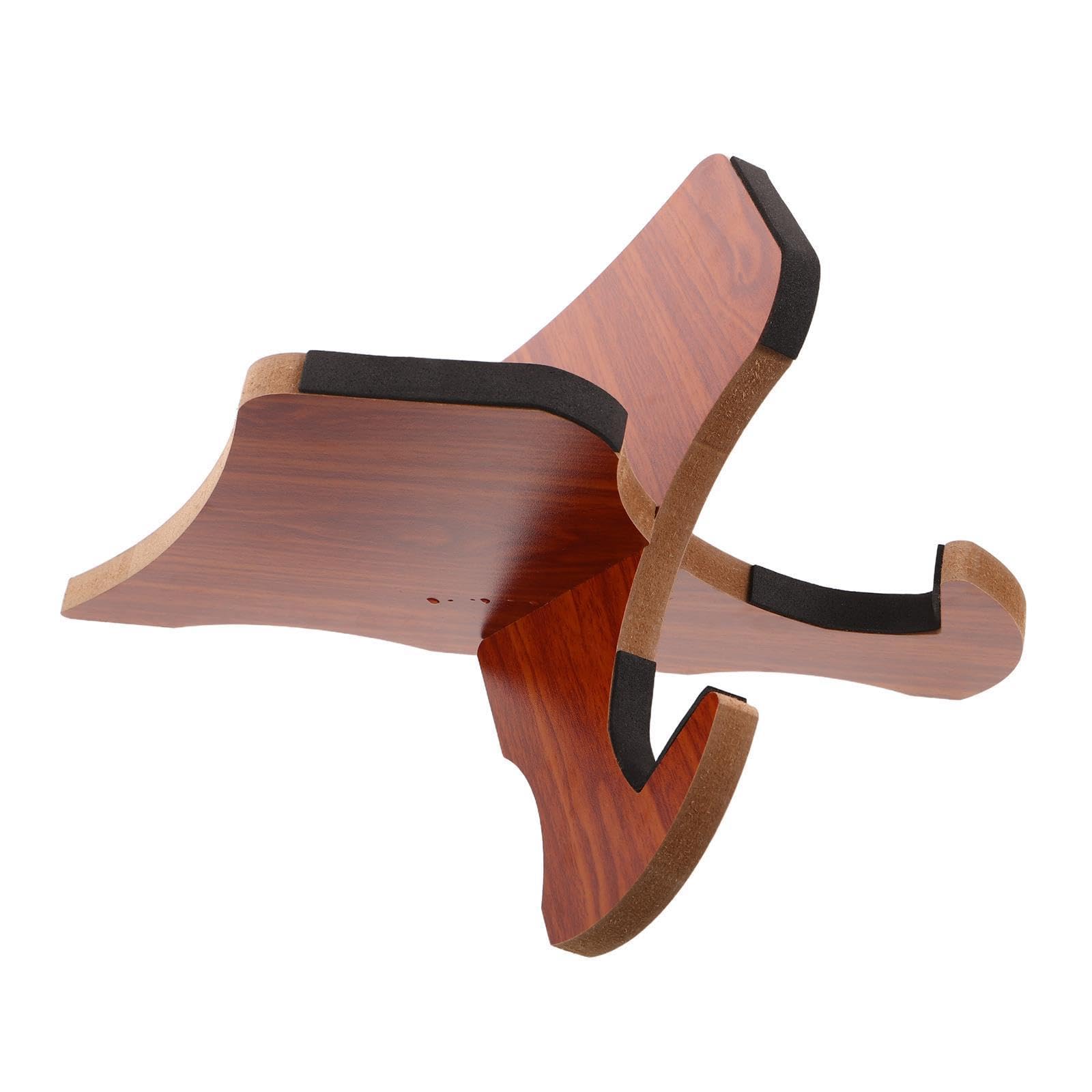 Soporte para skateboard doble kick MERRYHAPY base madera suelo deck 8