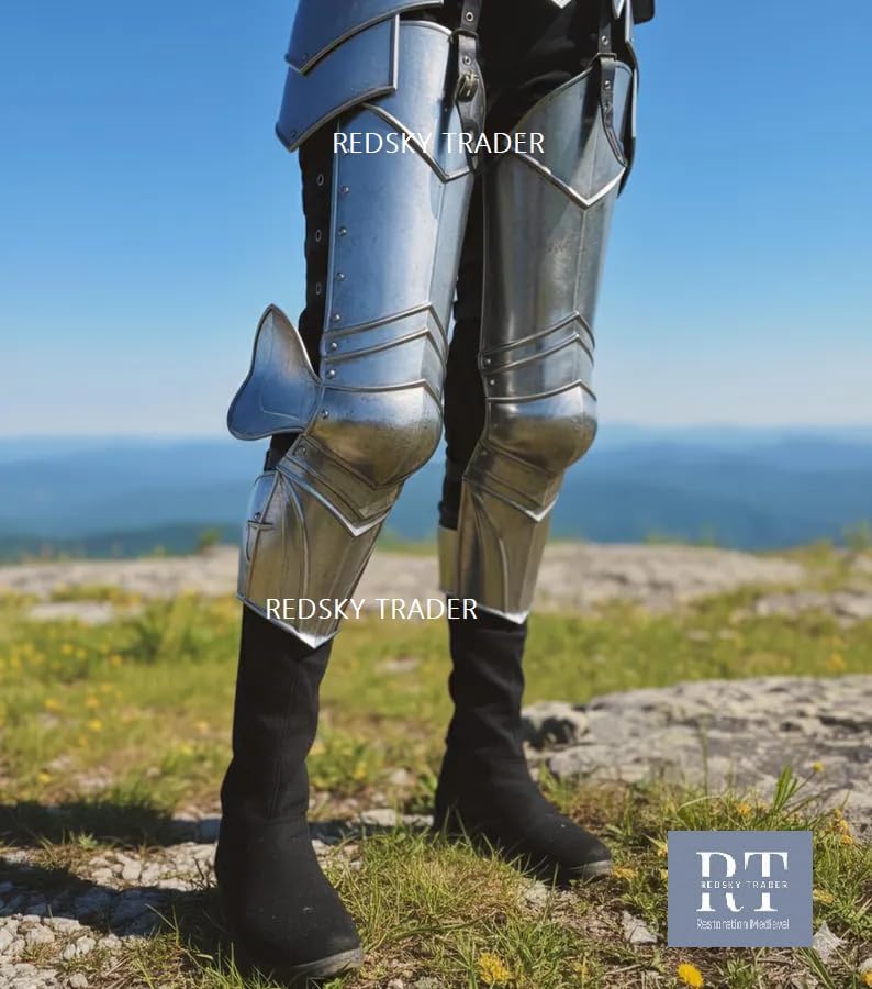 Handmade Steel Full Body Armor Suit – Polished Medieval LARP & Cosplay Costume