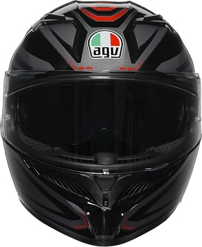 خوذة دراجة نارية AGV K3 خوذة مغلقة Syth Red XS
