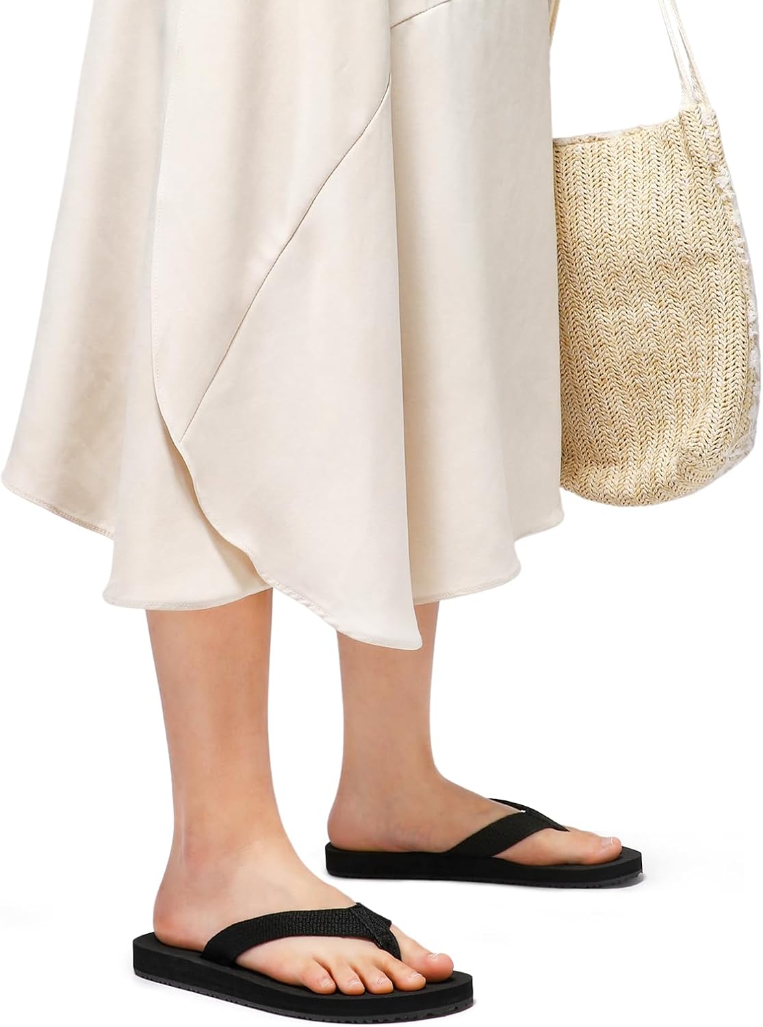 STQ Womens Quick Dry Flip Flops丨Arch Support Thong Sandals - Image 2