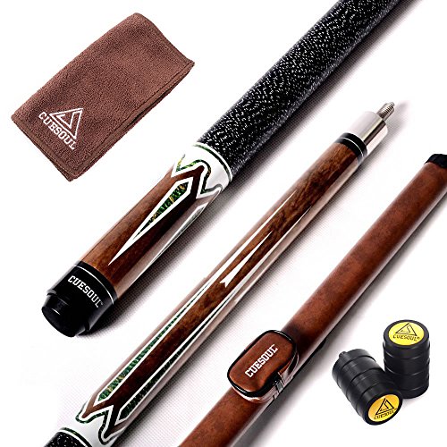 CUESOUL 58 Inch 19oz20oz Maple Billiard Stick Pool Cue Set 11.5mm13mm Tip[Weight Adjustable] product thumbnail 10