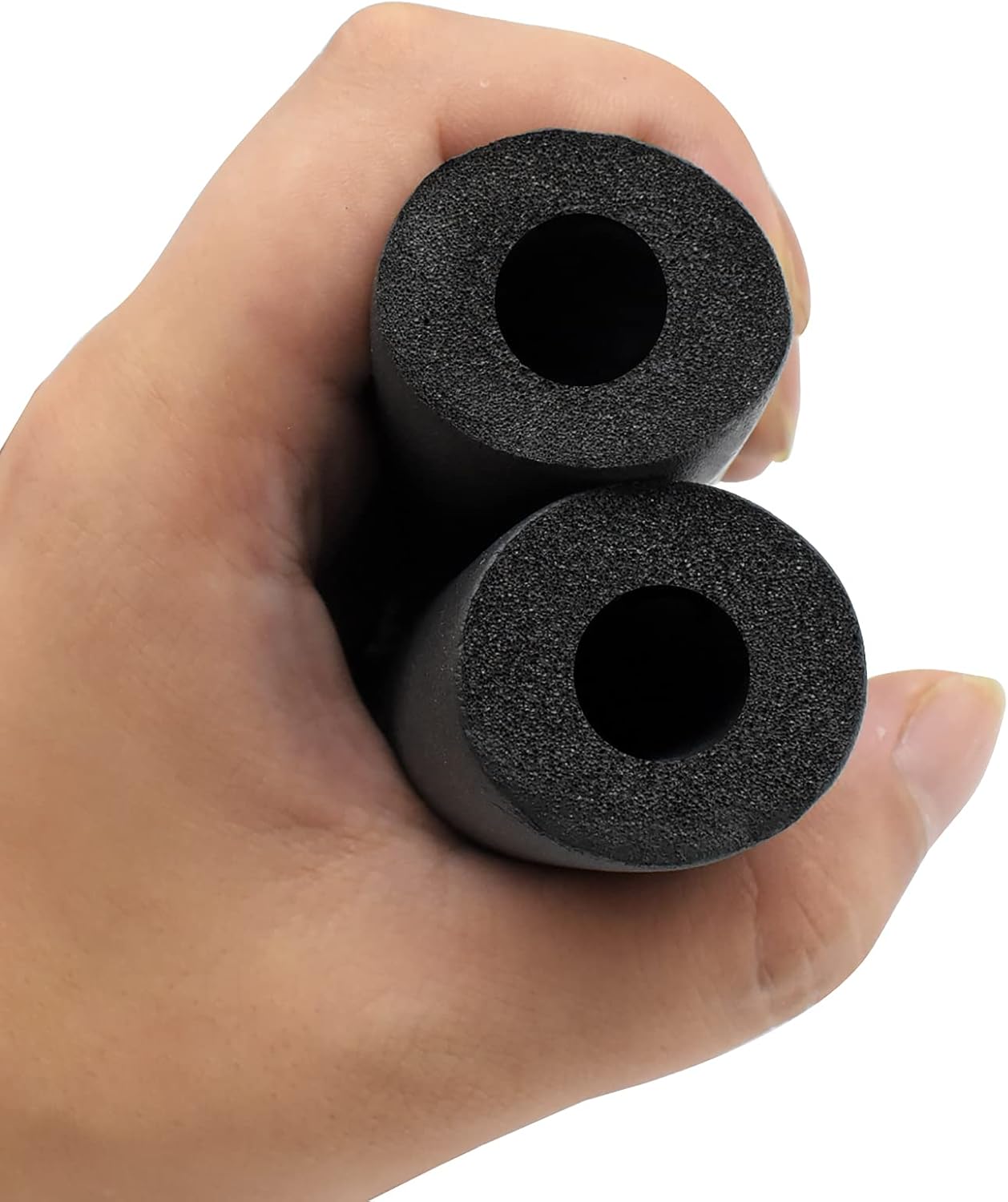 GKYZBB 2 pcs City Pipe Insulation Foam Tube 6ft Length Foam tubing Protector of air Conditioning Pipe (20mmx9mm)