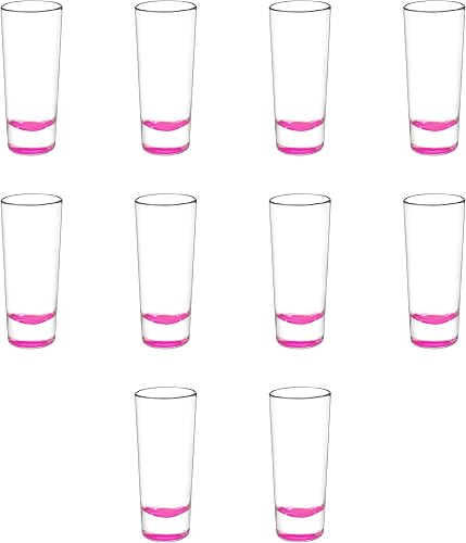 Miniatura 1 de DISCOUNT PROMOS Cordial Shooter - Juego de 10 vasos de chupito, 2 onzas, paquete a granel, ideal para cumpleaños, fiestas, eventos en interiores y