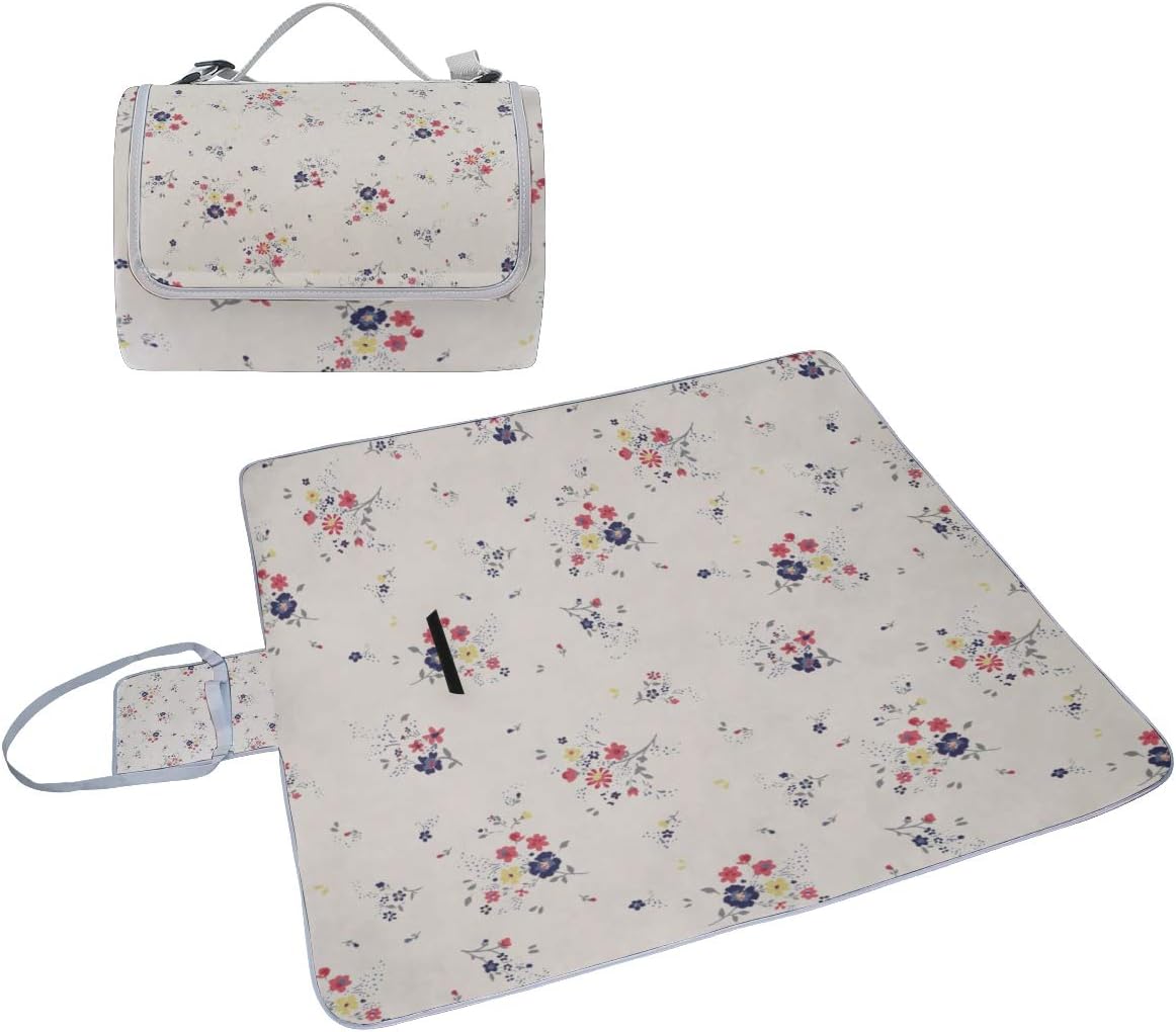レジャーシート 美しい蝶と花 ピクニック 折りたたみ 撥水 アウトドア クッション マット コンパクト 花見 運動会 キャンプ 遠足