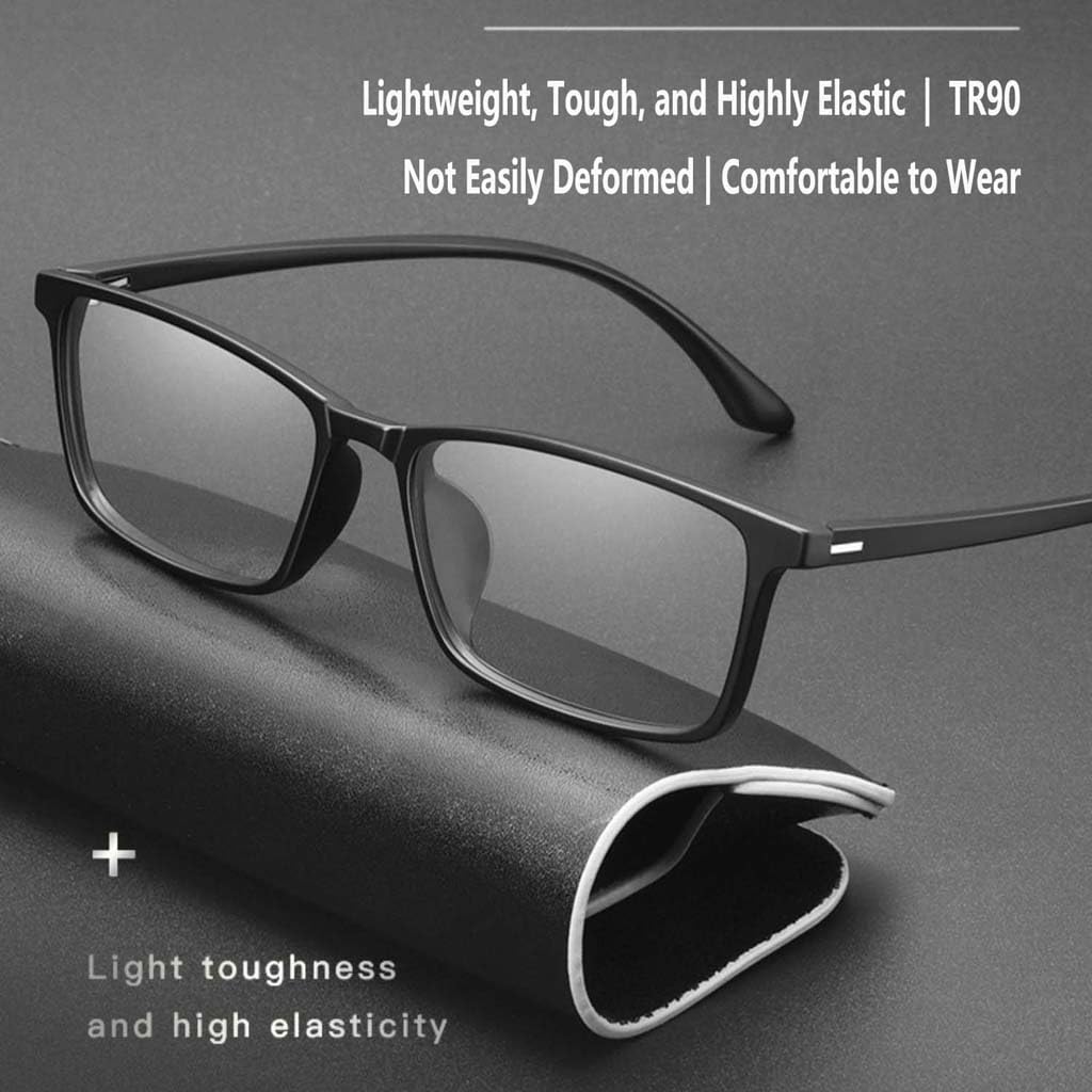 WZX Gafas de Lectura antifatiga con luz antiazul, Fatiga Ocular HD, Gafas de Lectura para computadora, Gafas para Juegos, Gafas de TV para Mujeres y Hombres, antirreflejo