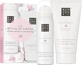 The Ritual of Sakura Luxury Gift Set, Shower Gel 50ml and Body Cream 70ml, Personal Care Collection