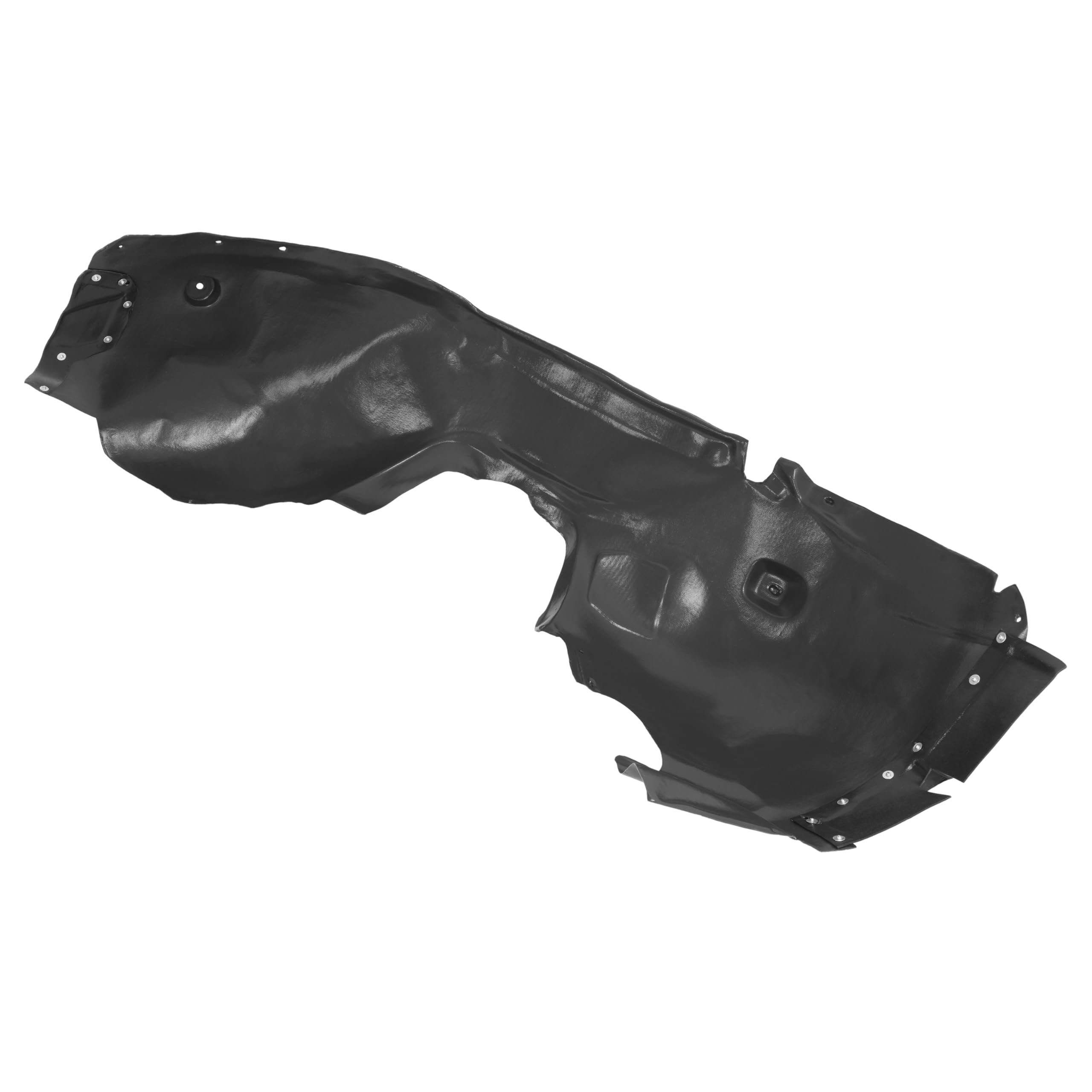 Front Right Fender Liner Panel Compatible with 2012-2018 Ford Focus, Without Insulation Foam, Replacement for AM5Z16102A FO1249160 Inner Wheel Liner Splash Shields Guard Passenger Side