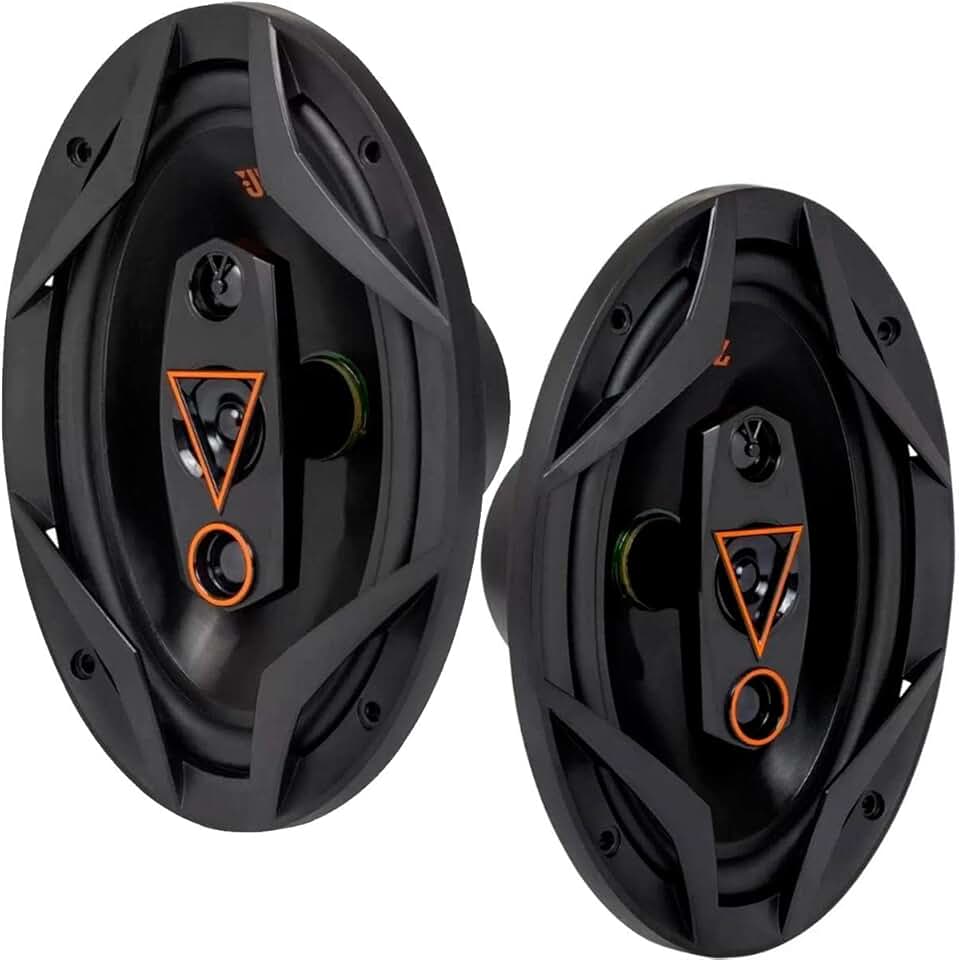 Par de Alto Falantes 6x9 Polegadas - JBL Multisystem Quadriaxial 69QDMS120-120W RMS