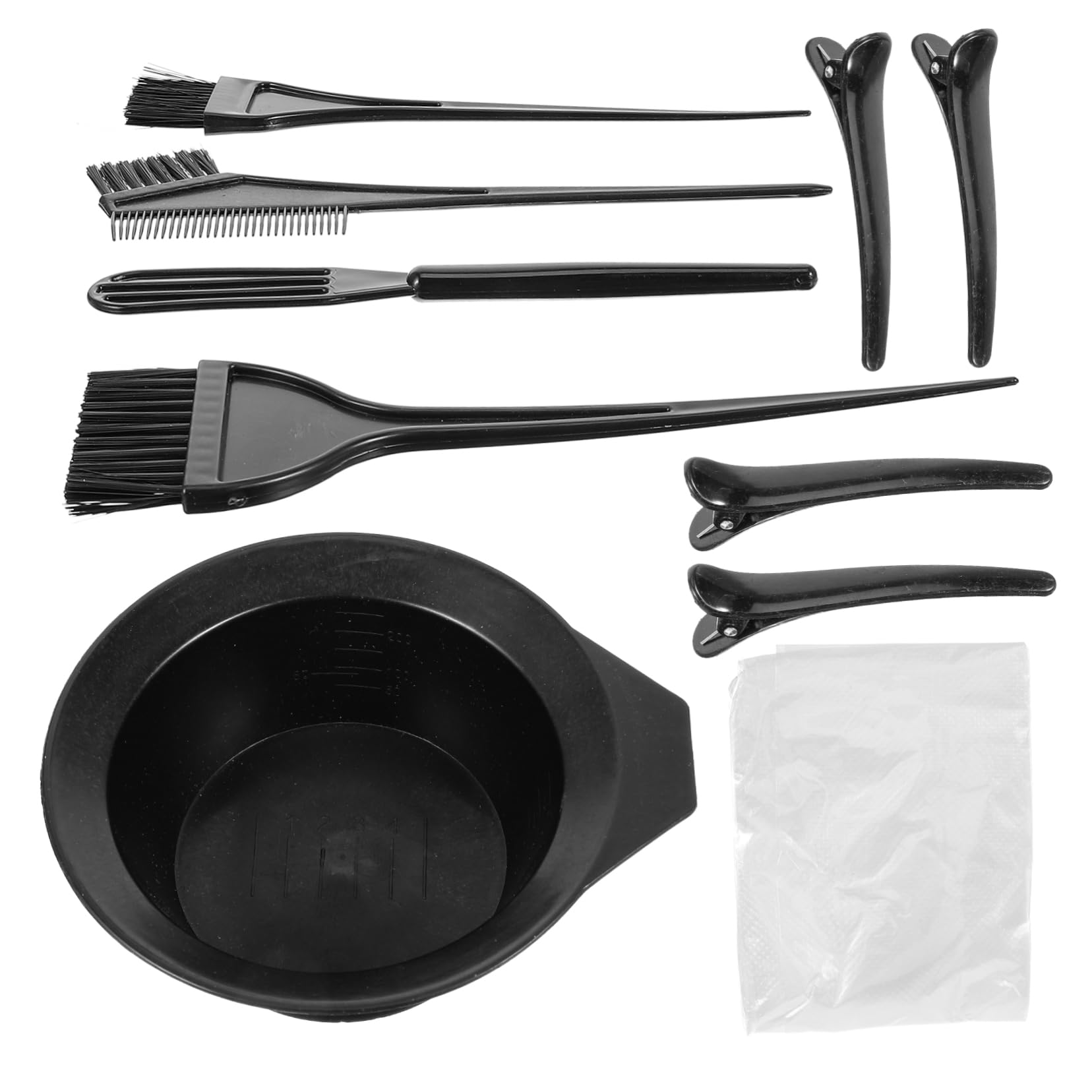 Outanaya Hair Dyeing Tools -in-1 Set Hair Coloring Brush Bowl Essential Hair Dye Tools for DIY Salon Quality