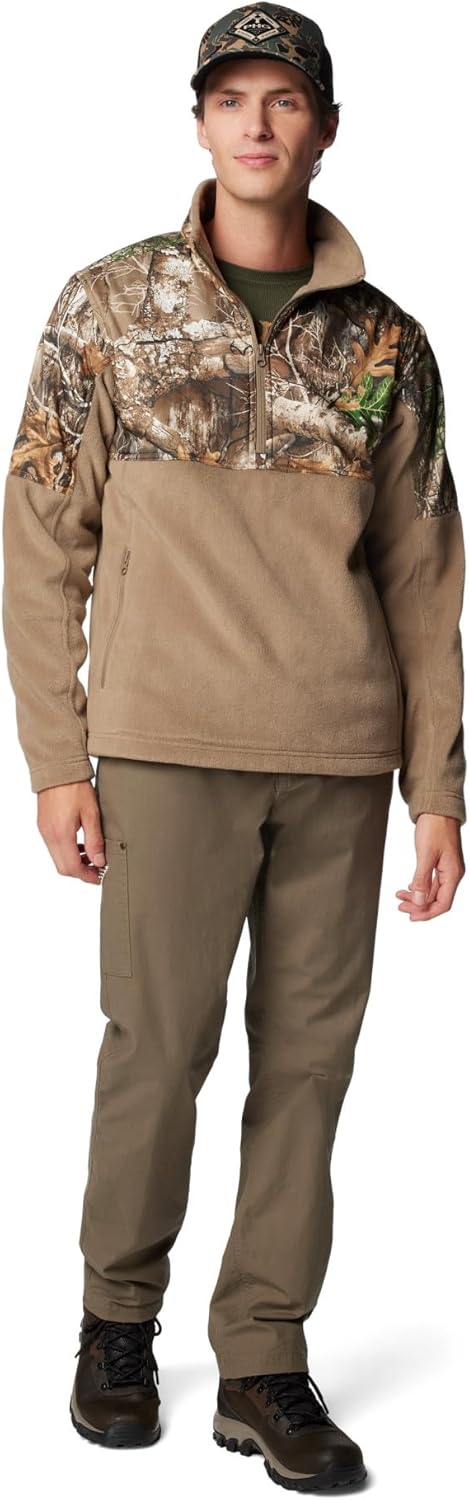 Columbia mens Phg Fleece Overlay II 1/4 Zip - Image 3