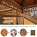 Bamboo Blinds / Shades for Patio with Cords, Sun Protection, Breathable, Suitable for Decks, Porches, Balconies, Backyards.
